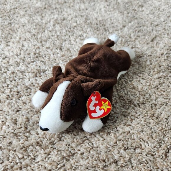 Ty Beanie Baby Bundle - Dogs Spunky, Dotty, Pugsly, Spot, Nanook, Bruno … - Picture 13 of 16